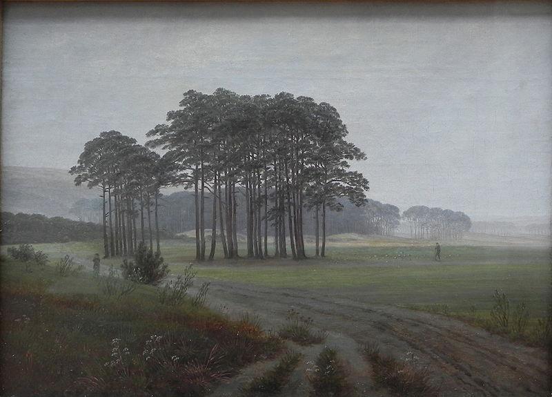 Caspar David Friedrich The midday oil painting picture